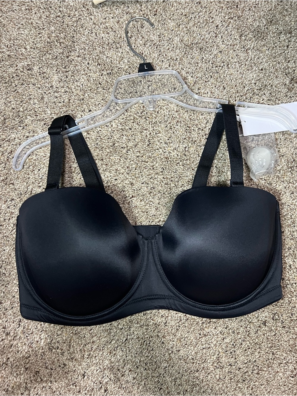 NWT HSIA multi way strap-less padded bra 38G